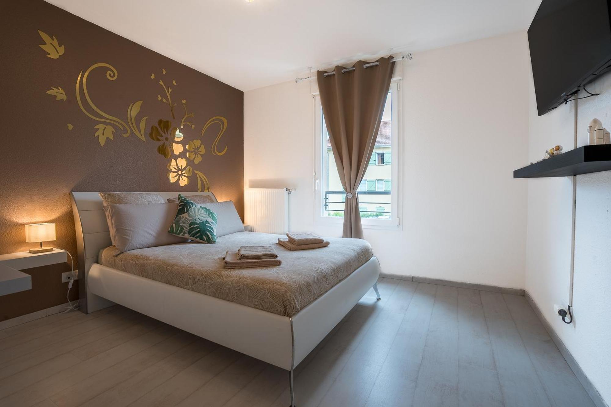 Spacieux - 4 Pers' - Balcon - 2 Lits - Parking 브아삐 외부 사진