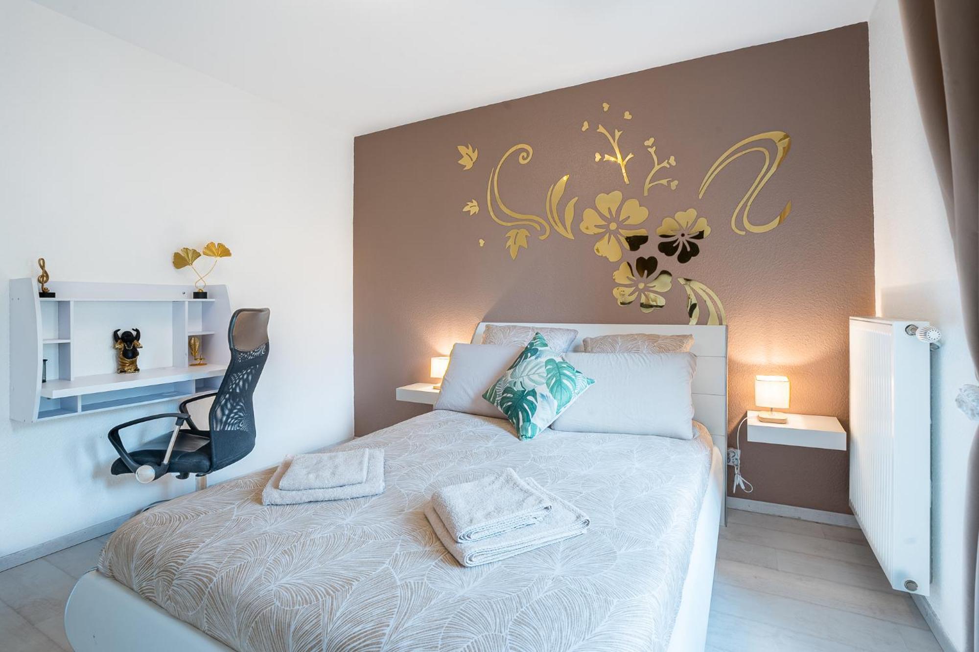 Spacieux - 4 Pers' - Balcon - 2 Lits - Parking 브아삐 외부 사진